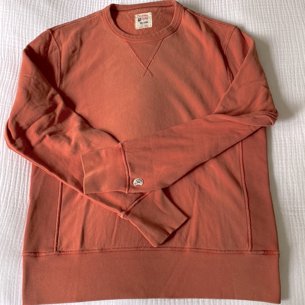 Todd Snyder/Champion Large sweatshirt in Orange